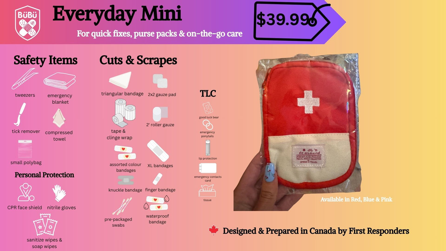 BüBü Everyday Essentials First Aid Kit — Mini