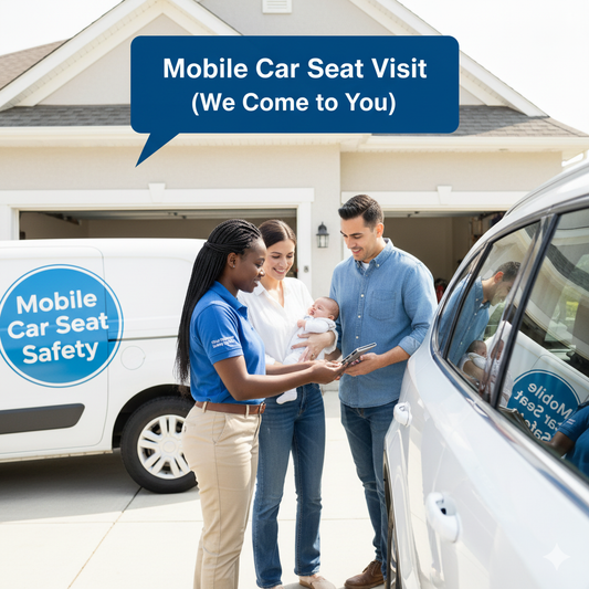 Mobile Car Seat Visit  - We Come to You