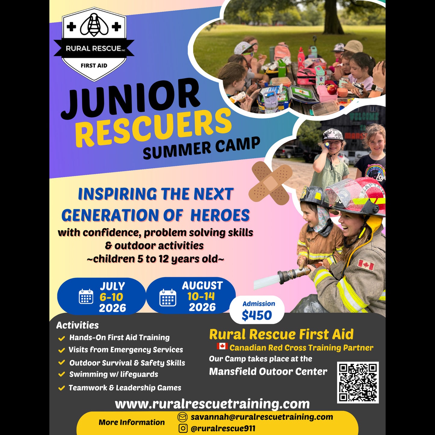 Junior Rescuers Summer Camp