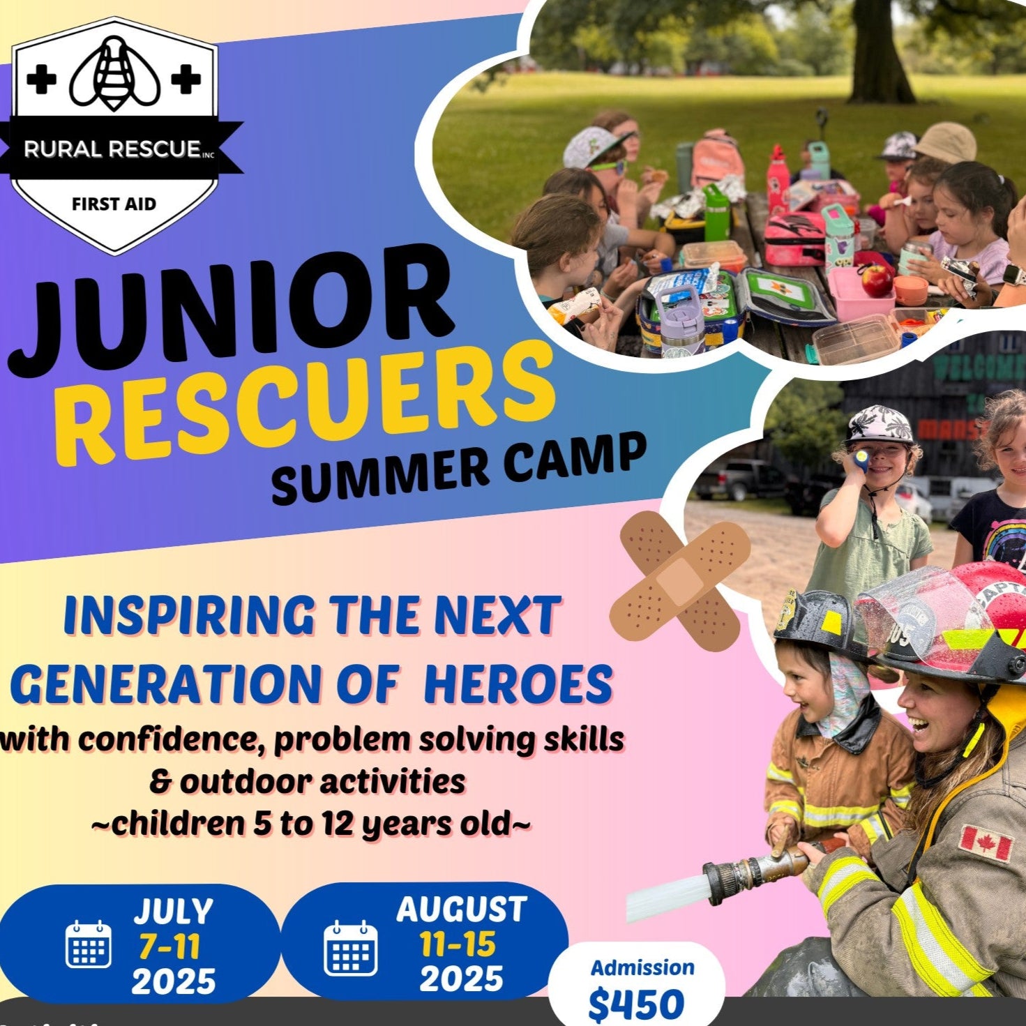 Junior Rescuers Summer Camp – Rural Rescue Training
